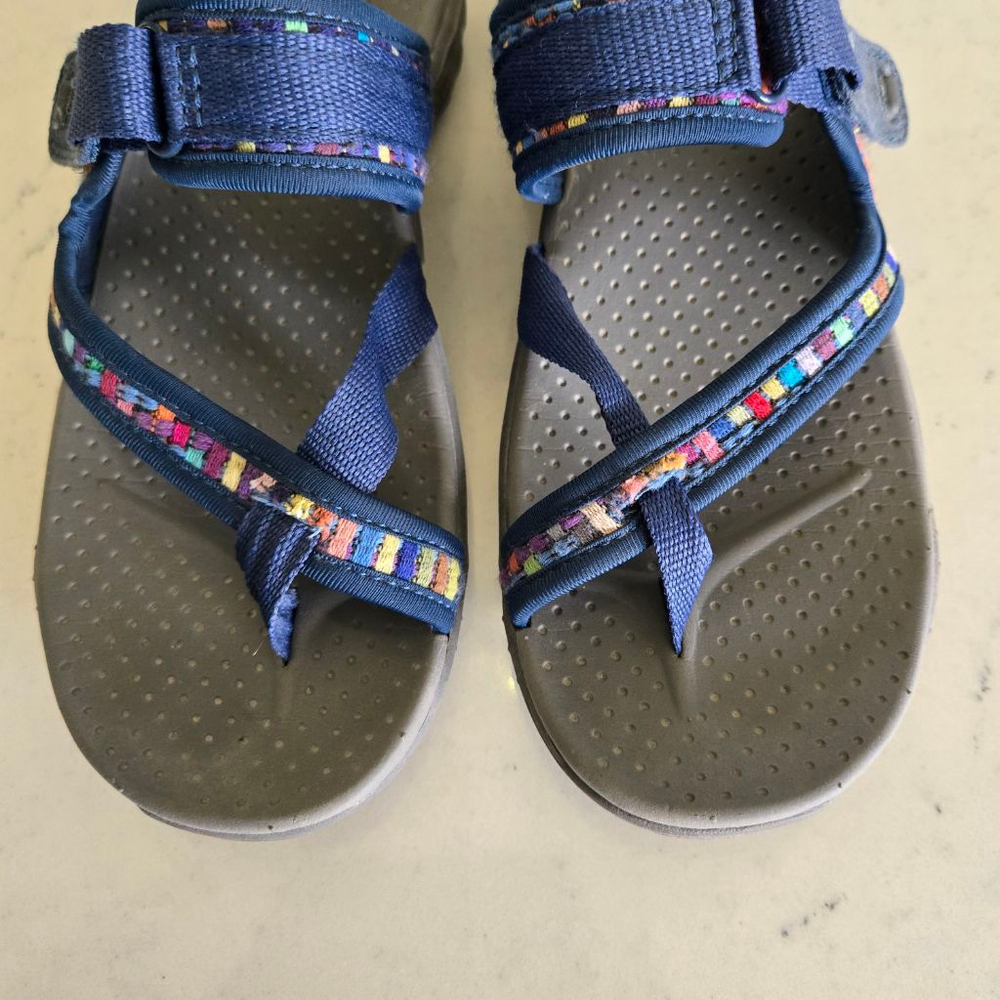 Women's Skechers Reggae Mad Swag Multi Color Outdoor Lifestyle Sandals Size 8 - Picture 2 of 8